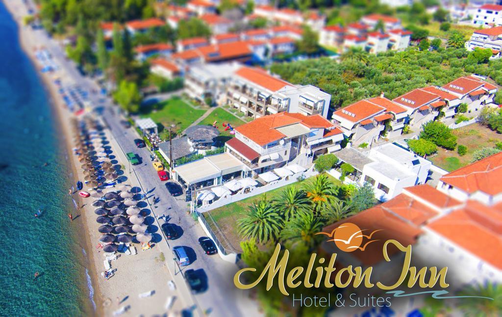 Meliton Inn Hotel & Suites By The Beach Neos Marmaras Exterior photo